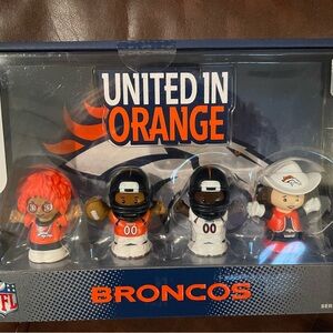 Denver Broncos Little People Collector NWT